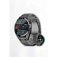 Suya Dayanıklı Dokunmatik Akıllı Saat Bluetooth 5.0, Sesli Asistan Ve Sağlık Takibi