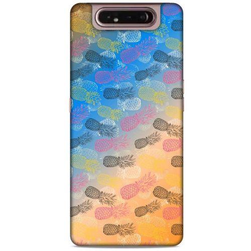Frutix Ananas 01 Samsung Galaxy A80 Kılıf Desenli Silikon