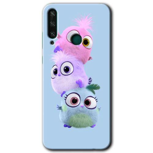 Huawei Y6P Kılıf Baskılı Kapak - Puffy +Tam Ekran Koruyucu