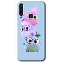 Huawei Y6P Kılıf Baskılı Kapak - Puffy +Tam Ekran Koruyucu