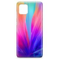 Samsung Galaxy A81 Kılıf Makro Çiçek Arka Kapak Koruma Desenli Full Koruyucu