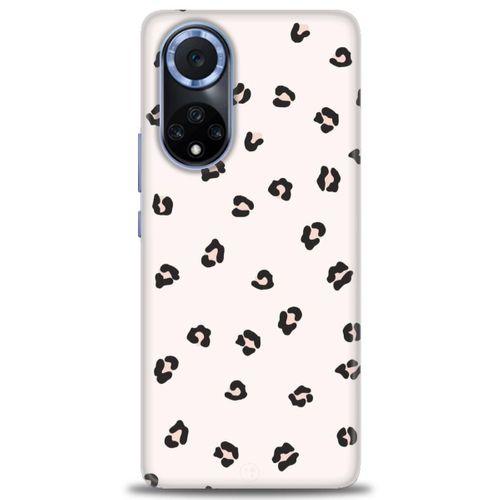 Huawei Nova 9 Kılıf HD Baskılı Kılıf - Kahveli Leopar + Tam Ekran Koruyucu