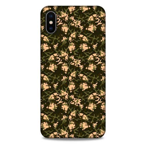 Kamuflaj 67 Apple iPhone XS Max Kılıf Silikon Kapak