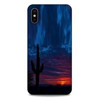 Lopard Apple iPhone XS Max Uyumlu Kılıf Gece'S (12) Koruyucu Silikon Mavi