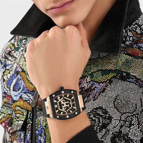 Philipp Plein PWPUA0124 Erkek Kol Saati