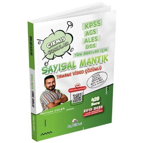 KPSS MEB AGS ALES DGS Sayısal Mantık Çıkmış Sorular Son 11 Yıl Dizgi Kitap