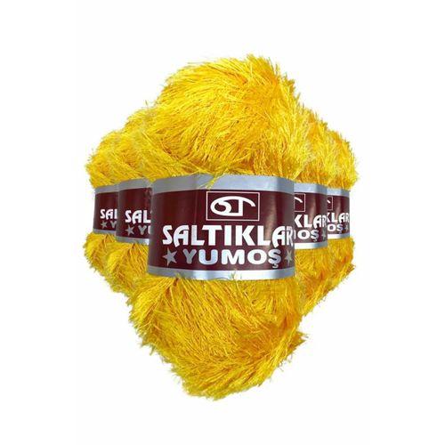 5 Adet Yumoş Sakallı El Örgü Ipi Yünü 75