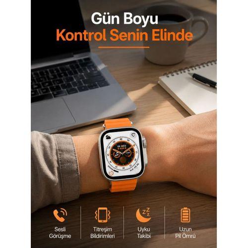 Akıllı Saat Gps Özelliği Bildirim Görme Adımsayar Sesli Görüşme Yapabilen Yeni Nesil