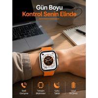 Akıllı Saat Gps Özelliği Bildirim Görme Adımsayar Sesli Görüşme Yapabilen Yeni Nesil