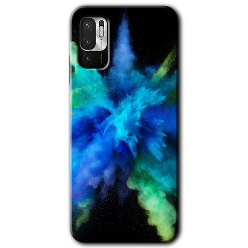 Xiaomi Redmi Note 10 5G Kılıf HD Desen Baskılı Arka Kapak + Temperli Cam - Karışım 1