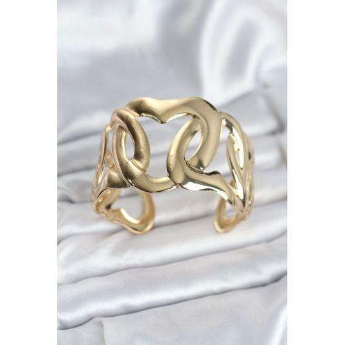 Pirinç Gold Renk Vintage Kadın Bileklik