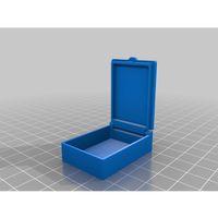 Hingeli Kapağa Sahip İlaç Kutusu (Bu ürün Sadece Plastik parçadır - Almadan Önce Soru Sorabilirsiniz)