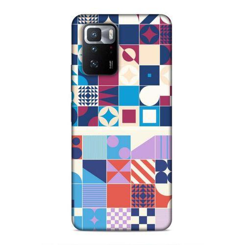 Xiaomi Poco X3 GT Uyumlu Kılıf Insomnia (5) Koruma Kabı Lacivert Kırmızı