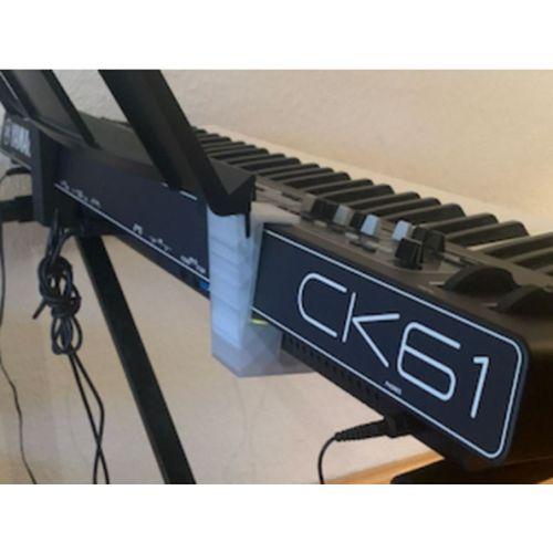 Yamaha CK61 PSR E473 Müzik Standı için Adaptör Braketi (Bu ürün Sadece Plastik parçadır - Almadan Önce Soru Sorabilirsiniz)