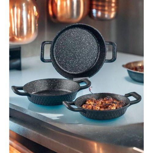 Zhlhome Döküm Granit Sahan Tava Set 2li