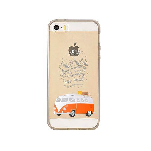 iPhone 5s Rota Belli Şeffaf Telefon Kılıfı