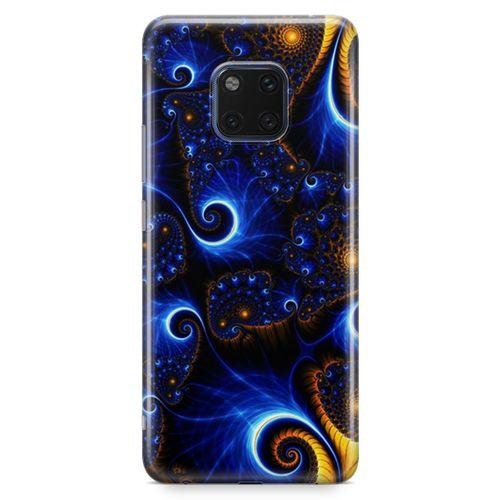 Huawei Mate 20 Pro Kılıf Çizgili Zerafet Arka Kapak Koruma Desenli Full Koruyucu