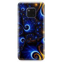 Huawei Mate 20 Pro Kılıf Çizgili Zerafet Arka Kapak Koruma Desenli Full Koruyucu