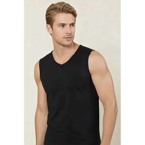 Şahinler Erkek  Sıfır Kol V Yaka Likra Atlet E079