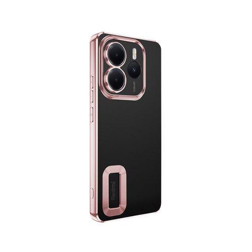 Xiaomi Redmi Note 14 5G Kılıf Kamera Korumalı Logo Gösteren Zore Omega Kapak