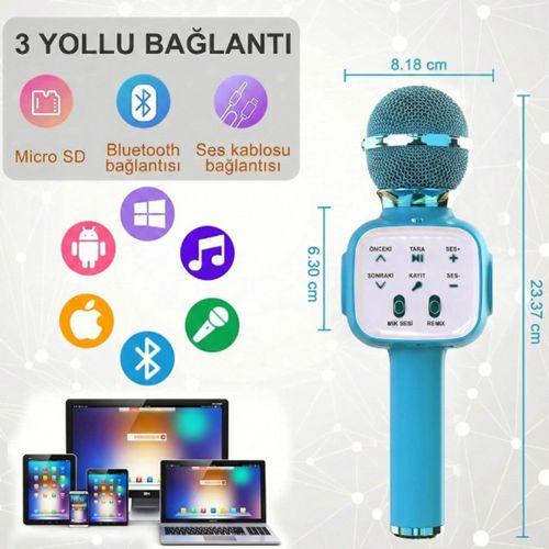 Eğlenceli Karaoke Mikrofonu - Çocuklar İçin