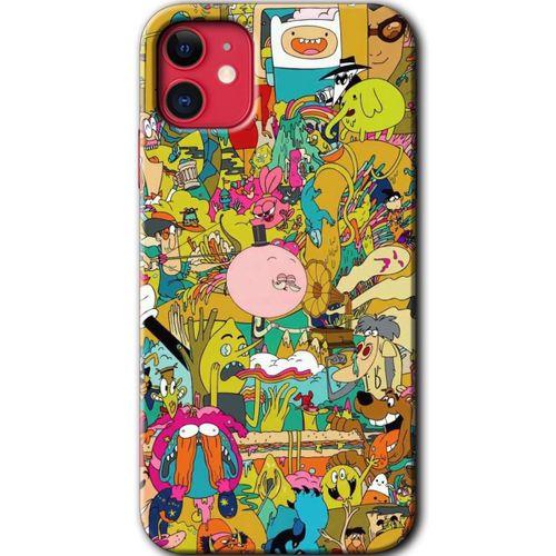 iPhone 11 Kılıf HD Desen Baskılı Arka Kapak - Süper Çizgi Kahramanlar 2