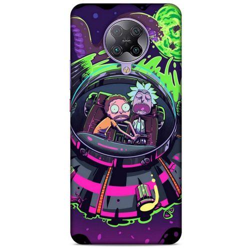 Xiaomi Redmi K30 Pro Uyumlu Kılıf Rick And Morty (21) Koruyucu Kapak Brad