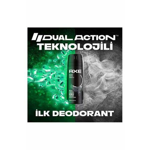 Axe Erkek Deodorant & Bodyspray Black 48 Saat Etkileyici Koku Vücut Spreyi 150 ml