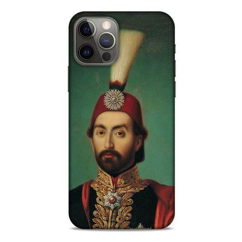 Apple iPhone 12 Pro Uyumlu Kılıf Ottoman (29) Arka Koruma Kılıfı Sultan Abdülmecit