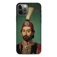 Apple iPhone 12 Pro Uyumlu Kılıf Ottoman (29) Arka Koruma Kılıfı Sultan Abdülmecit