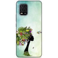 Lopard Xiaomi Mi 10 Lite Uyumlu Kılıf Sürreal Yüzler ♀ (37) Silicone Cover Baskılı