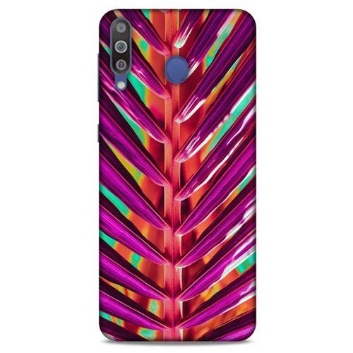 Lopard Samsung Galaxy M30 Uyumlu Kılıf Bahar (41) Tank Kılıf Mor