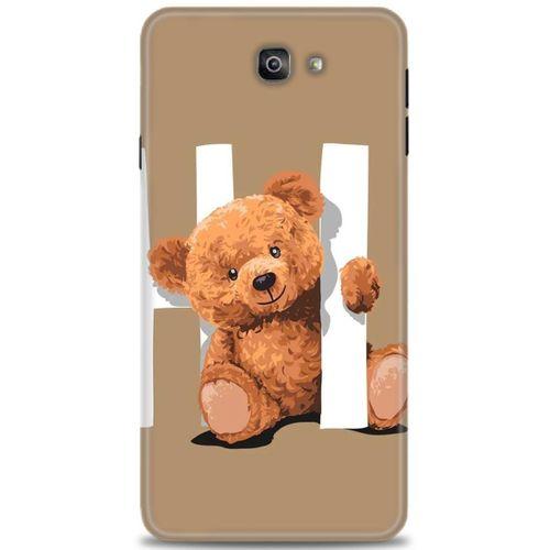 Samsung Galaxy J7 Prime Kılıf HD Baskılı Kılıf - Teddy Hı + Tam Ekran Koruyucu