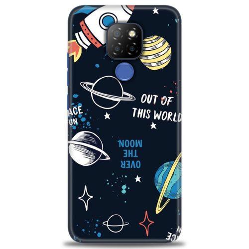 General Mobile GM 20 Kılıf HD Baskılı Kılıf - Space Fun + Tam Ekran Koruyucu