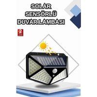 Bahçe Lambası Bahçe Aydınlatma Sensörlü Suya Dayanıklı 100 Led