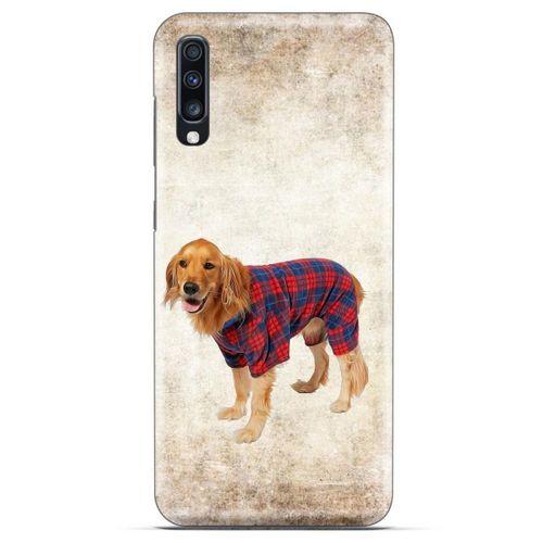 General Mobile GM 20 Kılıf Köpek Kıyafetleri (47) Crystal Flex Kılıf Golden Gömlek