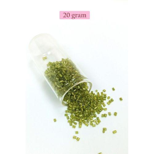 Kesme Cam Boncuk 2mm - 4 Renk - Toplam 80 Gram - BNC445