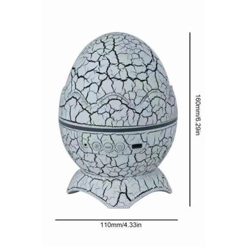 Yumurta Görünümlü Masa Ve Gece Lambası Renk Değiştirebilen Projektör