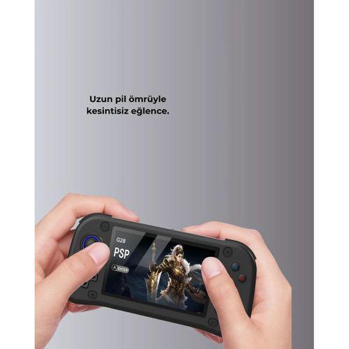 Taşınabilir El Tipi Oyun Konsolu Çoklu Emülatör Destekli 64gb