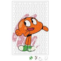 Cartoon Dylean Gumball Darwin Puzzle 240 Parça Yapboz