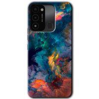 Tecno Spark 8C Kılıf HD Desen Baskılı Arka Kapak - Color Storm