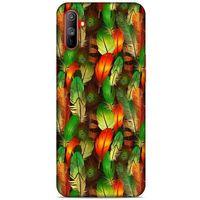 Oppo Realme C3 Kılıf Desenli Özel Seri Tüyler (1) Kılıfı