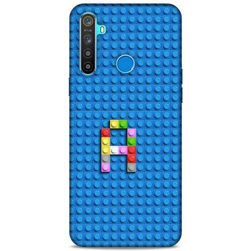 Lopard Oppo Realme 5i Uyumlu Kılıf BloX (11) Tam Koruma A Harfi