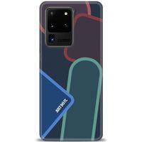 Samsung Galaxy S20 Ultra Kılıf HD Baskılı Kılıf - Just Do It + Tam Ekran Koruyucu