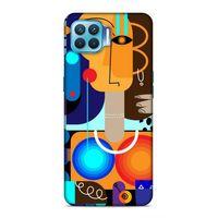 Oppo Reno 4 Lite Uyumlu Kılıf Face'X 43 Thin Fit Kılıf Daireli