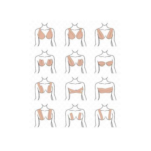 Toparlayıcı Ve Şekillendirici Göğüs Bandı Tere Ve Suya Dayanıklı Hassas Ciltlere Uygun