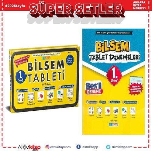 Evrensel İletişim 1.Sınıf Bilsem Tablet ve Deneme Seti 2 Kitap