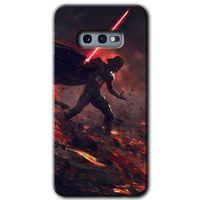 Samsung Galaxy S10e HD Baskılı Kılıf + 9D Tam Ekran Koruyucu - Darh Vader Wars