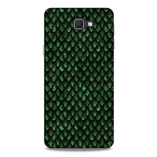 Samsung Galaxy J7 Prime Kılıf Dragons (5) Koruma Kabı Ejderha Koyu Yeşil Pul