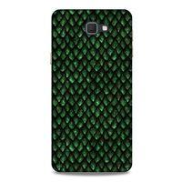 Samsung Galaxy J7 Prime Kılıf Dragons (5) Koruma Kabı Ejderha Koyu Yeşil Pul